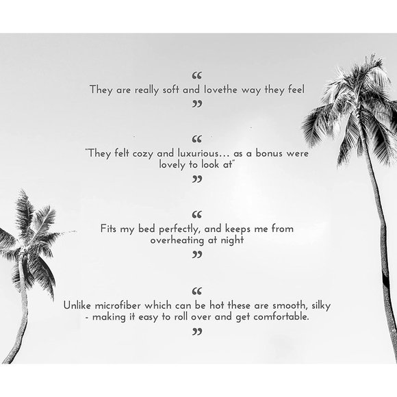 California Design Den Rayon from 100% Bamboo Sheets King, 4 Piece Set, Luxury Co - Picture 10 of 11